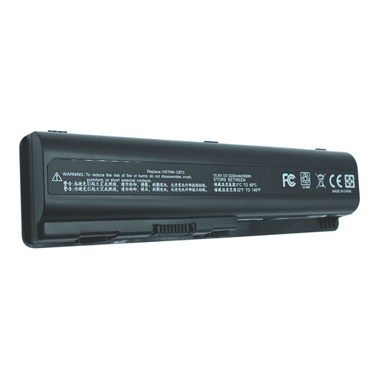 OTH0015 Batería color negro 6 celdas para HP G50-100, G60-100 de 10.8V 4400Mah marca OvalTech