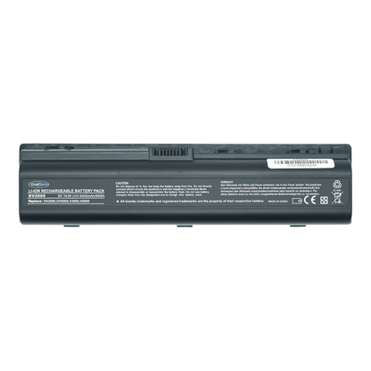 OTH2000 Batería color gris 6 celdas para HP Pavilion DV2000, DV6000 de 10.8V 4000Mah marca OvalTech - Tecnología AltérCo