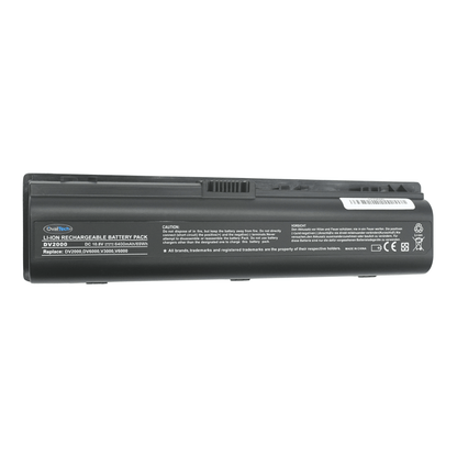 OTH2000 Batería color gris 6 celdas para HP Pavilion DV2000, DV6000 de 10.8V 4000Mah marca OvalTech - Tecnología AltérCo