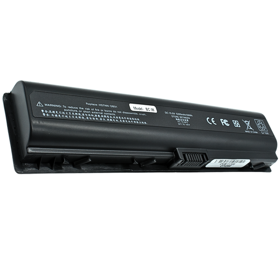 OTH2000 Batería color gris 6 celdas para HP Pavilion DV2000, DV6000 de 10.8V 4000Mah marca OvalTech