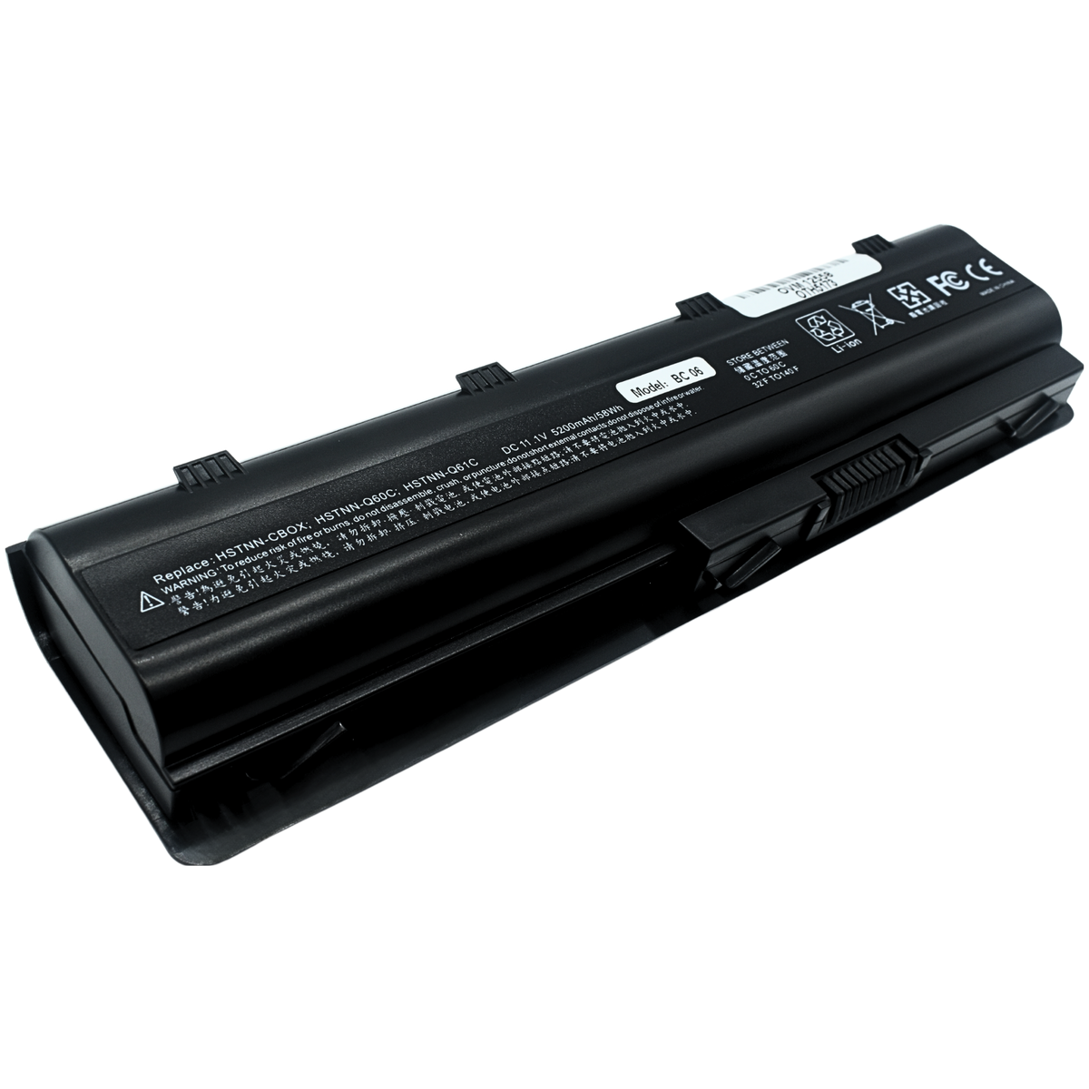 OTH5173 Batería 10.8V 6400mAh color negro para HP 630 notebook, Envy 15 marca OvalTech - Tecnología AltérCo
