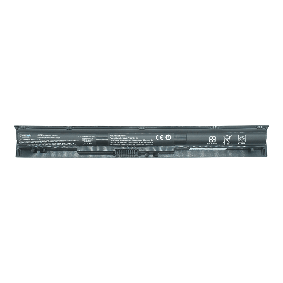 OTHAB15 Bateria 14.8V 3200mAh olor negro para HP Pavilion 14-AB, 15-AB, 15-AG, Pavilion 17-G marca OvalTech - Tecnología AltérCo
