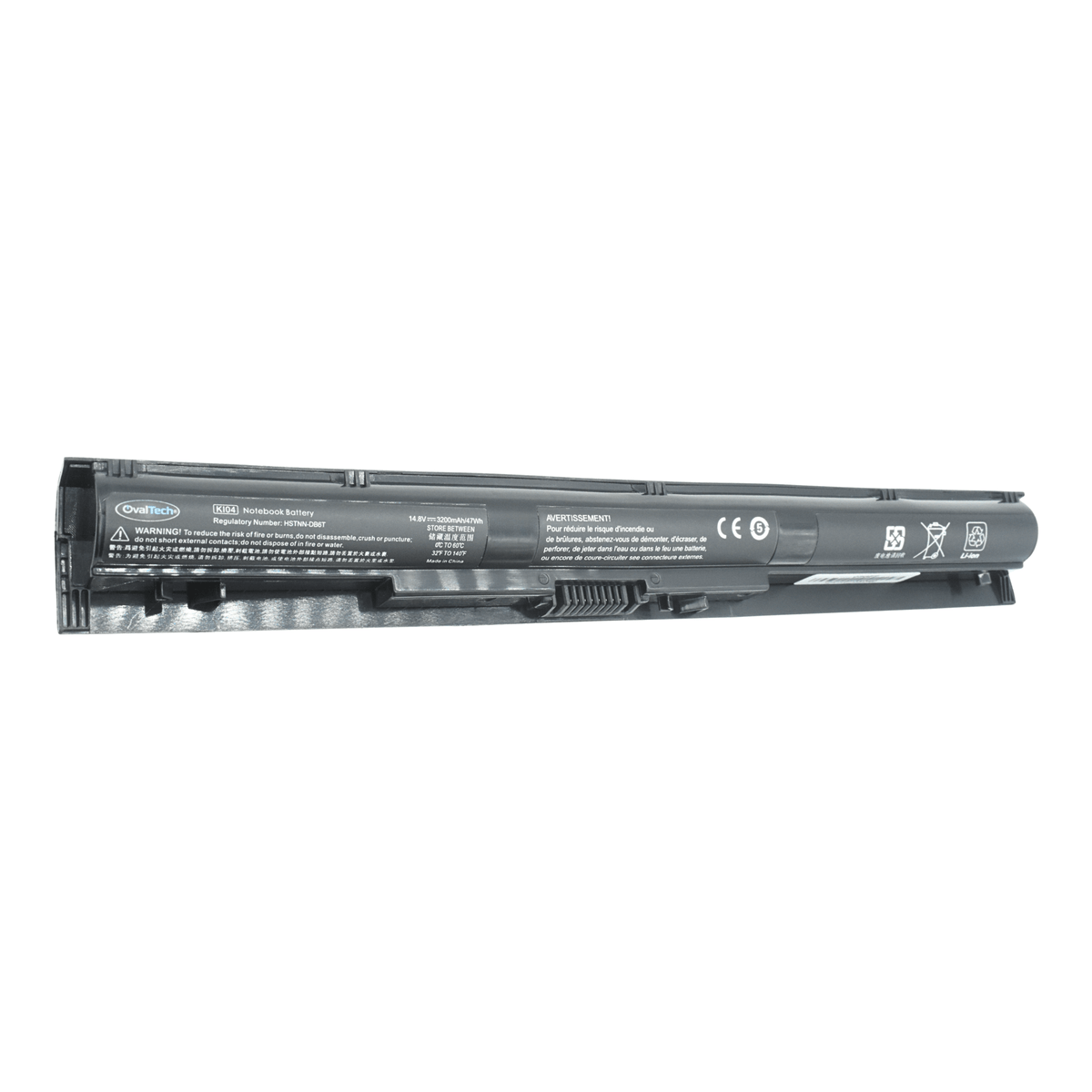 OTHAB15 Bateria 14.8V 3200mAh olor negro para HP Pavilion 14-AB, 15-AB, 15-AG, Pavilion 17-G marca OvalTech - Tecnología AltérCo