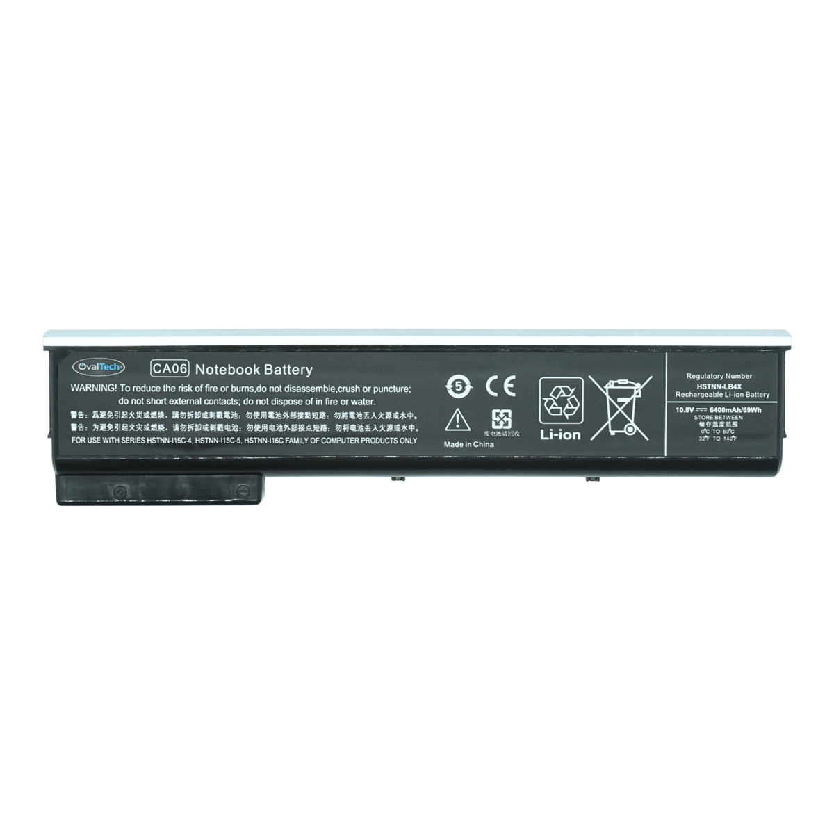 OTHCA06 Batería 10.8V 6400mAh para HP ProBook 640 645 655 650 G1 marca OvalTech - Tecnología AltérCo