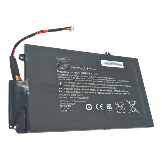 OTHEL04XL Bateria Interna (P) 14.8V para HP Envy 4-1000, Envy 4-1100, Envy 4-1200, HP 4-1000, 4-1100, 4-1200, 4-1043CL EL04,