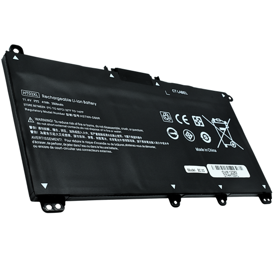 OTHHT03XL Bateria 11.55V 41.9Wh/3630mAh para HP Pavilion 14-CE 14-CF 14-cm 14-CK 14-DF 14-MA 15-DA 15-CS 15-DB HP 240 245 250 255 G7 340 348 G5 HT03XL marca Ovaltech