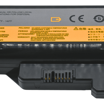 OTIG460 Batería color Negro de 6 Celdas para Lenovo G460 de 10.8v 5200 Mah Marca OvalTech - Tecnología AltérCo