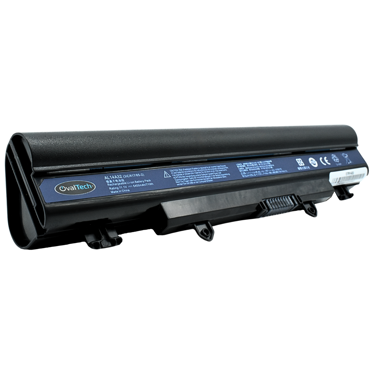 OTR1432 BaterÇða 11.1V 6400mAh para Acer Aspire E14, E15 Marca Ovaltech