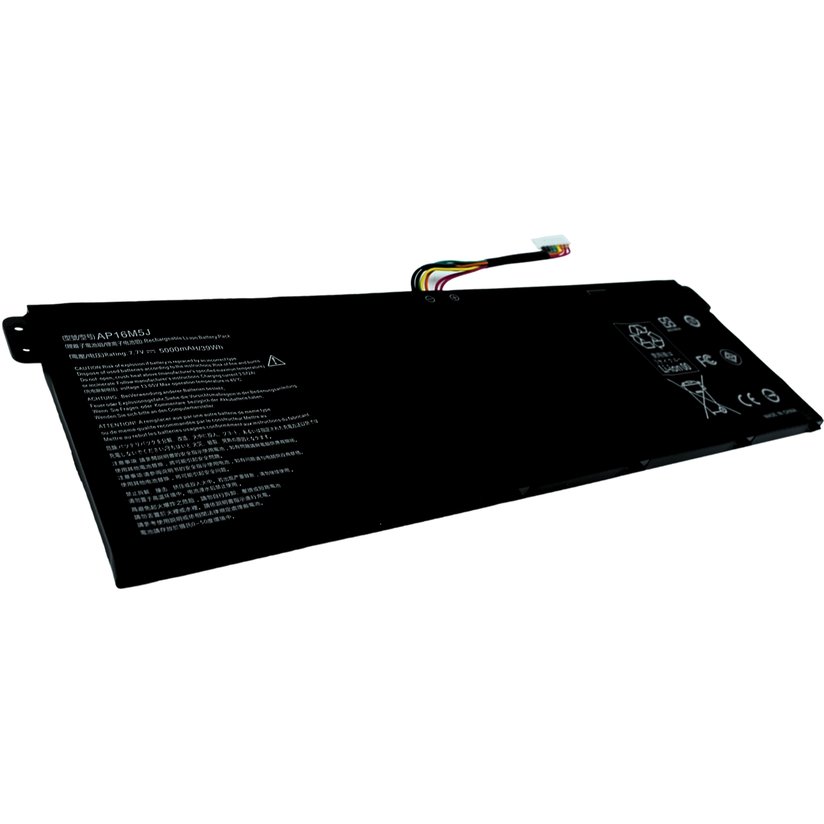 OTRAP16M5J  Bateria Interna (P) 7.7V para Acer Aspire A114-31 A314-31 A315-21 A315-51 A515-51 ES1-523 Series AP16M5J Marca Ovaltech