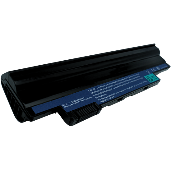 OTRD255 Bateria color negro 6 celdas para Acer Aspire One D257 de 11.1V 4400Mah marca Ovaltech