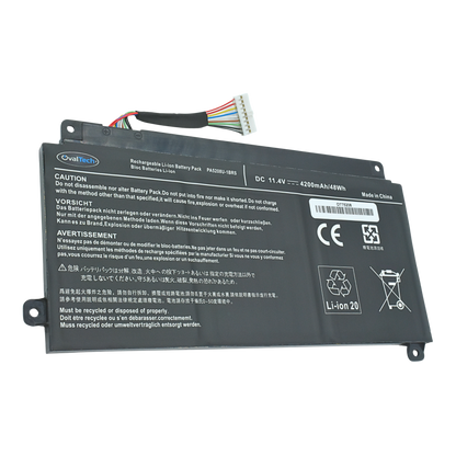 OTT5208 Bateria Interna (P) 11.1V para Toshiba Chromebook CB35 CB35-B3340 CB35-B3330 Satellite E45W P55W E45W-C4200 series P5 Marca OvalTech