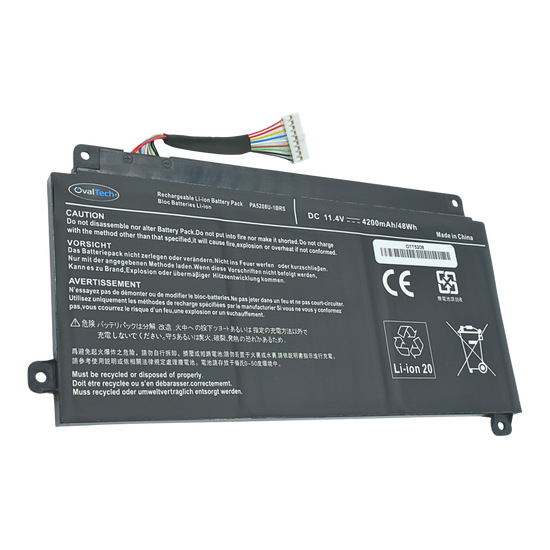 OTT5208 Bateria Interna (P) 11.1V para Toshiba Chromebook CB35 CB35-B3340 CB35-B3330 Satellite E45W P55W E45W-C4200 series P5 Marca OvalTech