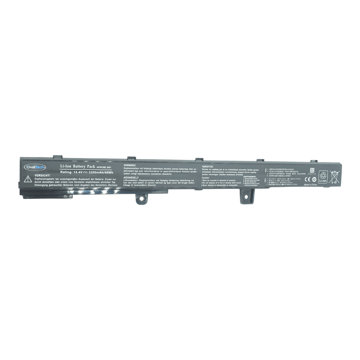 OTUX551 Batería 4 Celdas para  Asus X451 X551 Series marca OvalTech - Tecnología AltérCo