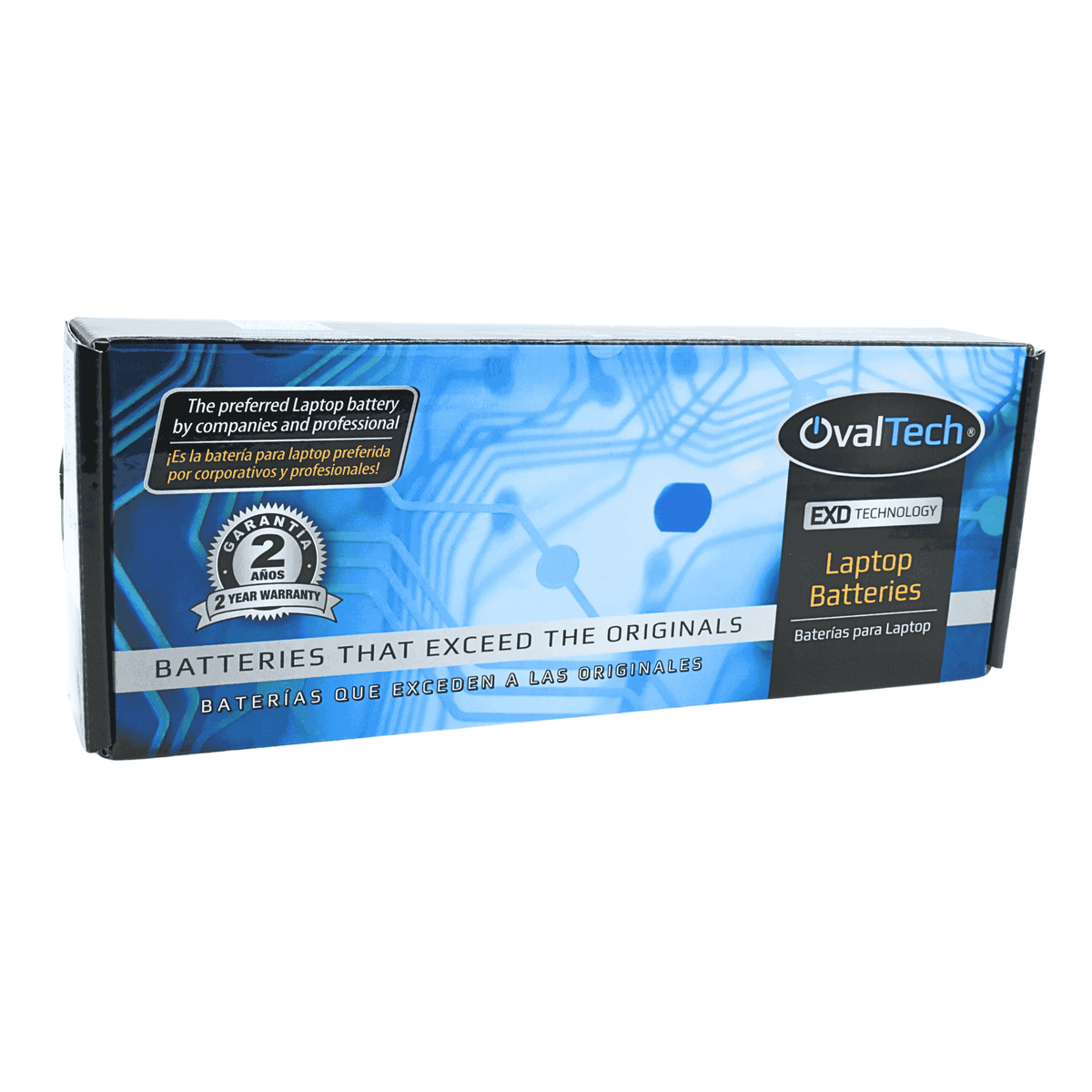 OTH0015 Batería color negro 6 celdas para HP G50-100, G60-100 de 10.8V 4400Mah marca OvalTech - Tecnología AltérCo