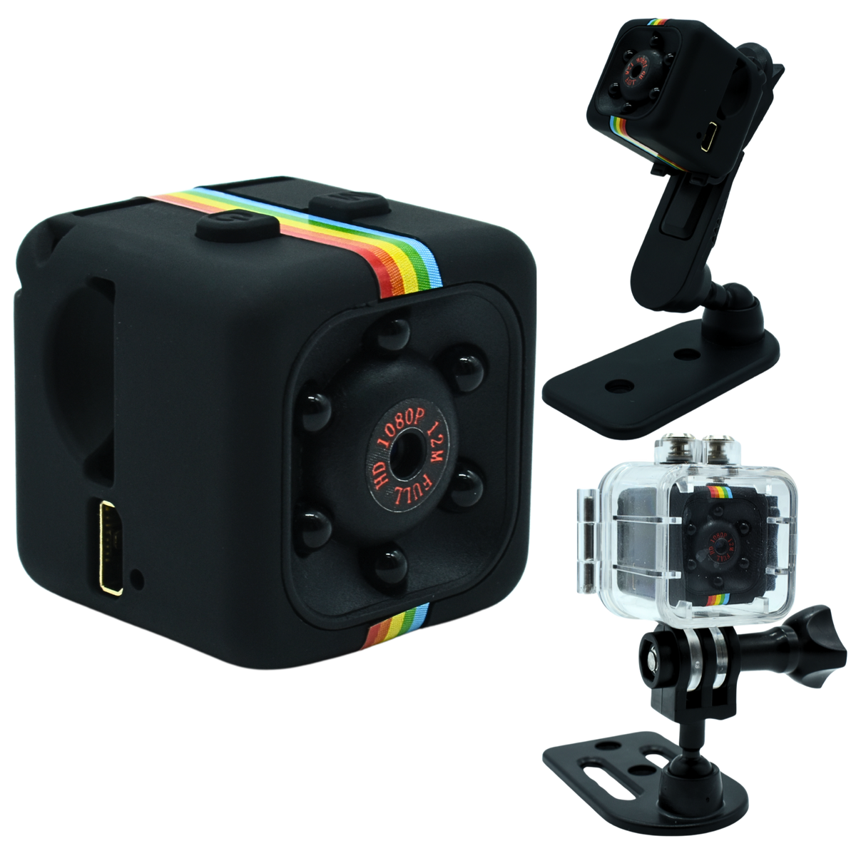OV-MCAM Camara Estilo SQ11 ,  HD 1080p Video Sensor VisiÇ?Ǭn Nocturna (Incluye Mica) Marca Ovaltech