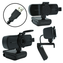 OV-WCAMHD Camara WEB FULL HD Pro C5 con Microfono, 1920 x 1080 Pixeles, USB 2.0, Negro Marca Ovaltech - Tecnología AltérCo