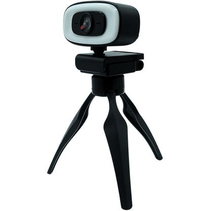 OV-WCAM Camara WEB FULL HD ,WE , MicrÇ?Ǭfono , LUZ LED, 1920 x 1080 Pixeles, USB 2.0, Negro Marca Ovaltech