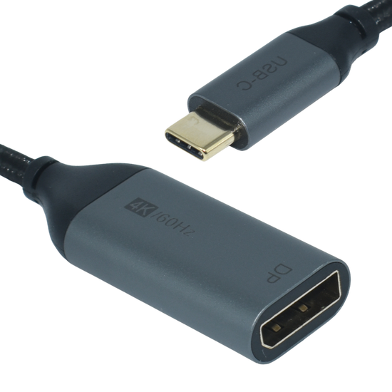 OVC-DP Adaptador Tipo C a DisplayPort 4K/30HZ Marca Ovaltech