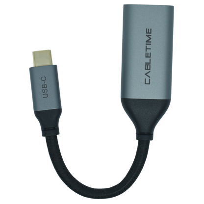 OVC-DP Adaptador Tipo C a DisplayPort 4K/30HZ Marca Ovaltech
