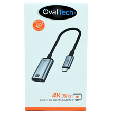 OVC-HDMI Adaptador Tipo C a HDMI 4K/30HZ Marca Ovaltech