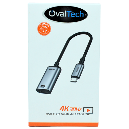 OVC-HDMI Adaptador Tipo C a HDMI 4K/30HZ Marca Ovaltech