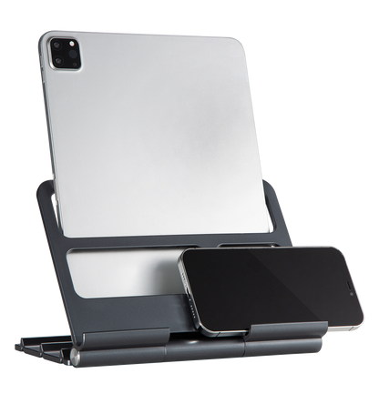 OVDESK-TAB Soporte vertical para Tableta Electronica / Celular 2 en 1 Marca Ovaltech