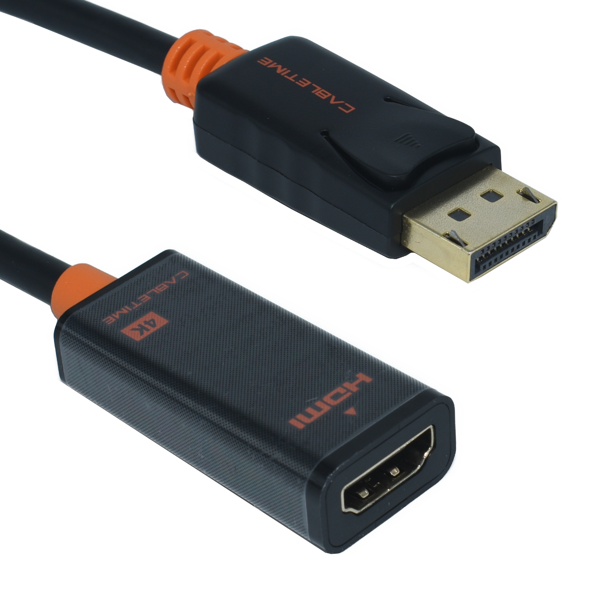 OVDP-HDMI4KN Adaptador DisplayPort A HDMI 4K/60HZ DP1.2 Marca Ovaltech