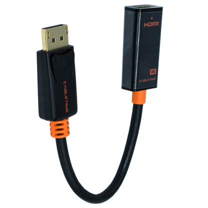 OVDP-HDMI4KN Adaptador DisplayPort A HDMI 4K/60HZ DP1.2 Marca Ovaltech