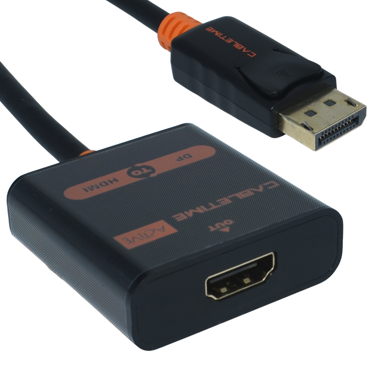 OVDP-HDMIA Adaptador DisplayPort A HDMI 4K/60HZ ACTIVE / DP20P Marca Ovaltech