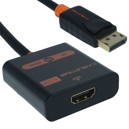 OVDP-HDMIA Adaptador DisplayPort A HDMI 4K/60HZ ACTIVE / DP20P Marca Ovaltech