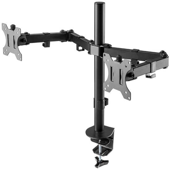 OVM-D1332 Soporte DUAL de Brazo para Monitor LCD de 13 a 32 (Resistencia 8kgs) Marca Ovaltech
