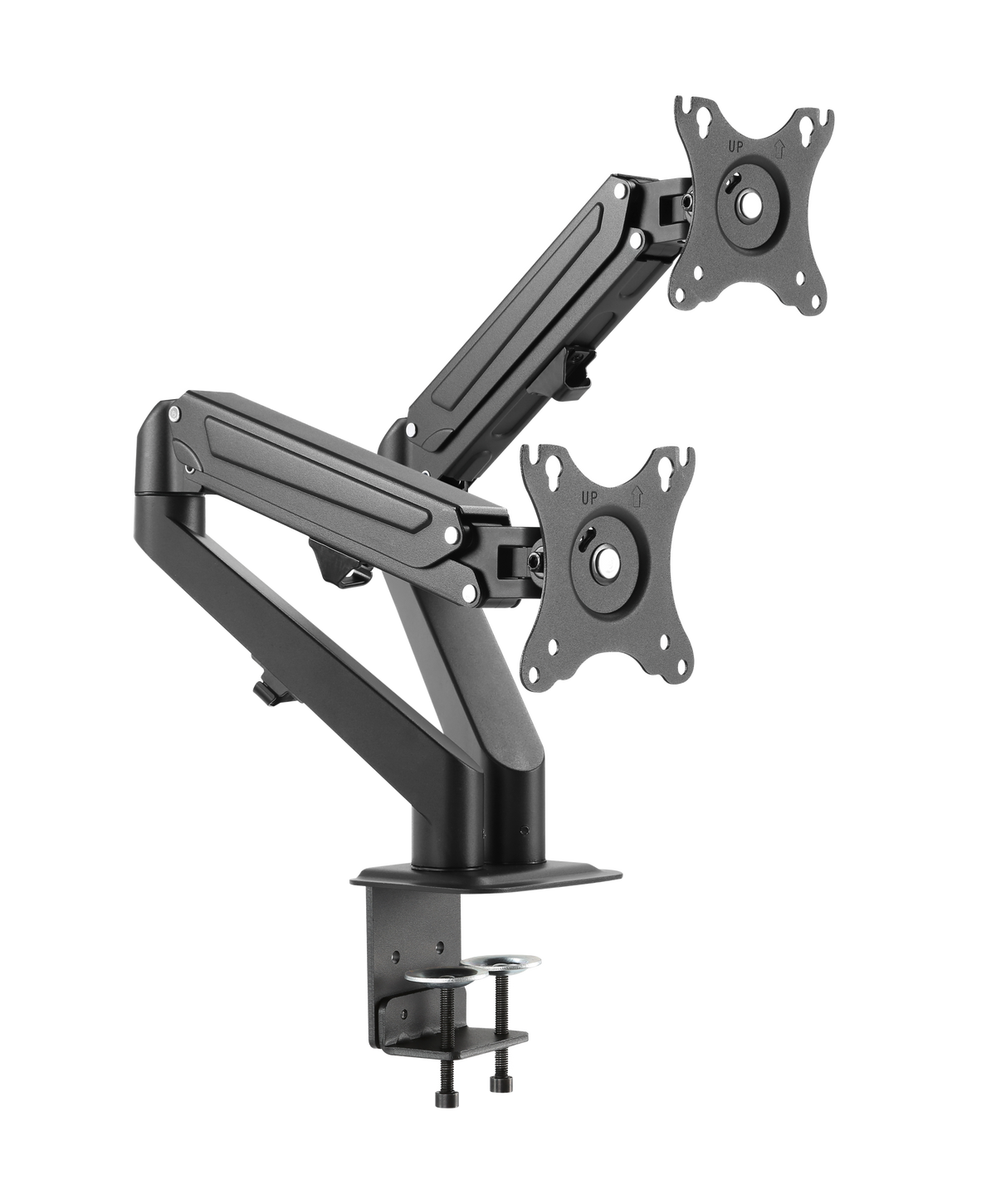 OVM-D1727 Soporte DUAL de Brazo Ovaltech para Monitor LCD de 17 a 27 (Resistencia 6.5kgs) Ovaltech - Tecnología AltérCo