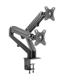 OVM-D1727 Soporte DUAL de Brazo Ovaltech para Monitor LCD de 17 a 27 (Resistencia 6.5kgs) Ovaltech - Tecnología AltérCo