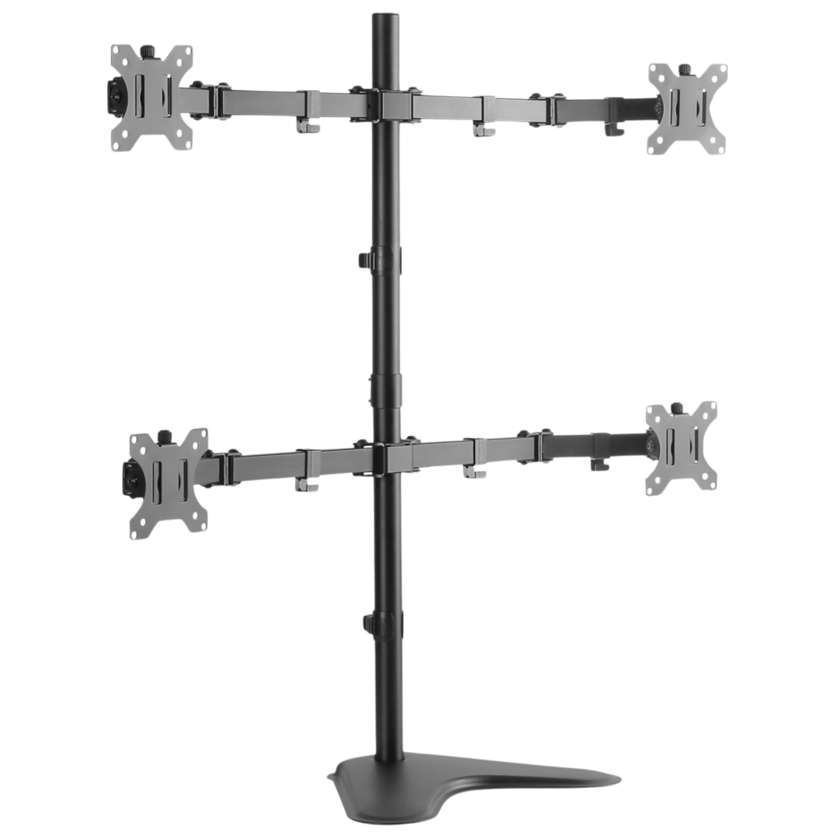 Soporte Monitor de Escritorio OVME-Q1332 Soporte QUAD de Escritorio para 4 Monitores LCD de 13inch a 32inch (Resistencia 8kgs) Marca Ovaltech