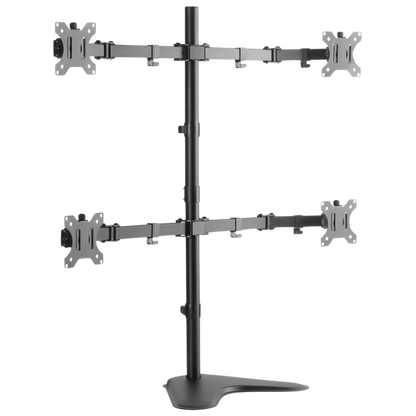 Soporte Monitor de Escritorio OVME-Q1332 Soporte QUAD de Escritorio para 4 Monitores LCD de 13inch a 32inch (Resistencia 8kgs) Marca Ovaltech