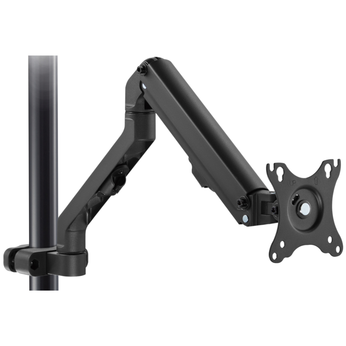 Soporte Monitor para Pared OVMT-S1727 Soporte de Brazo de Tubo / Pole para Monitor LCD de 17inch a 27inch (Resistencia 7kgs) Marca Ovaltech - Tecnología AltérCo