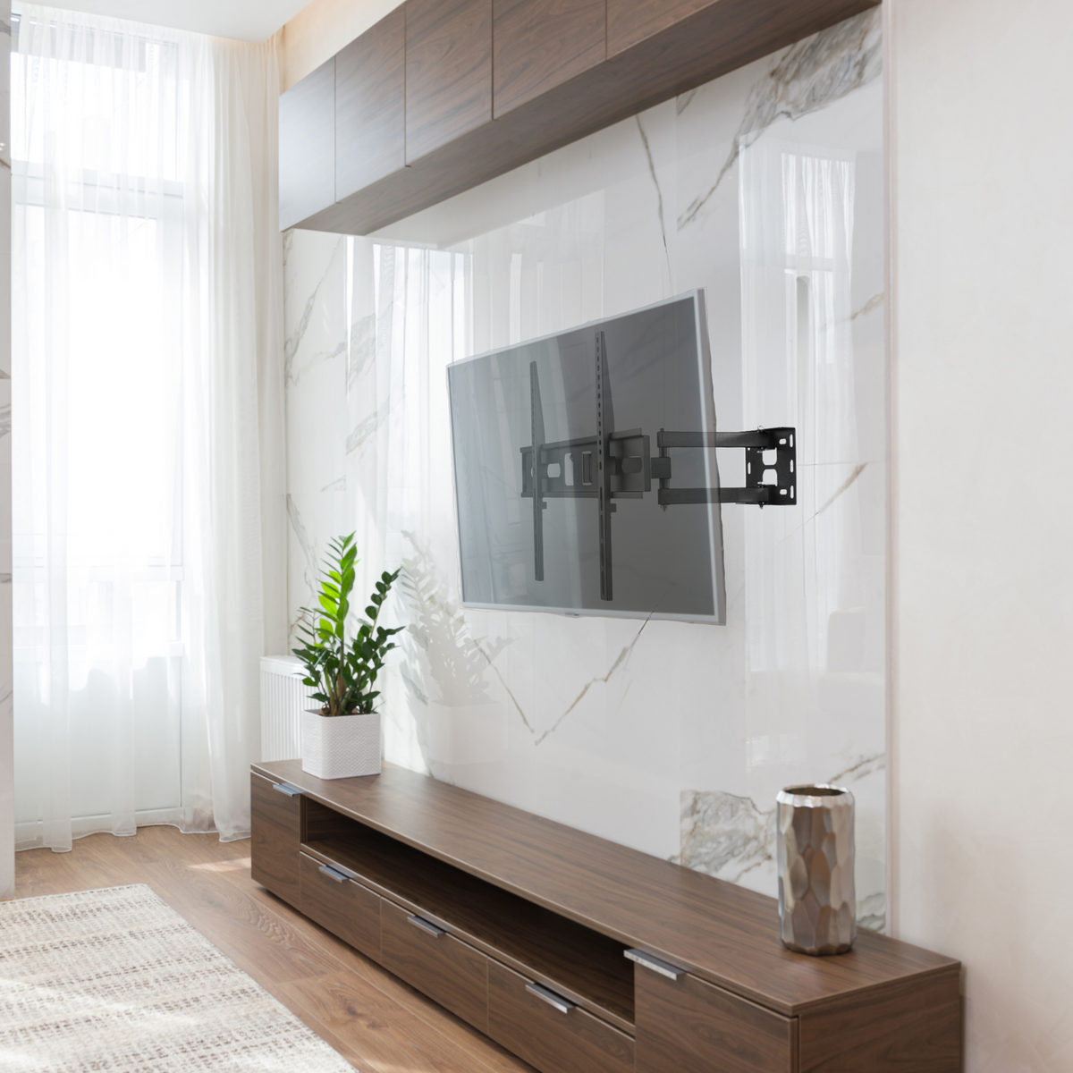 OVTV-M3270P Soporte de Pared Movil para TV de 32 a 70 (Resistencia 35kgs) Marca Ovaltech - Tecnología AltérCo