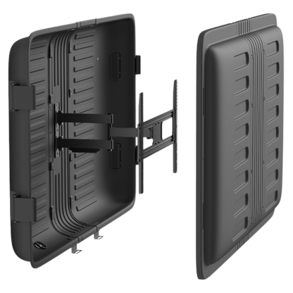OVTVE-4365 Soporte de Pared EXTERIOR Movil para TV de 43" a 65" (Resistencia 50kgs / A Prueba de Agua) Marca Ovaltech