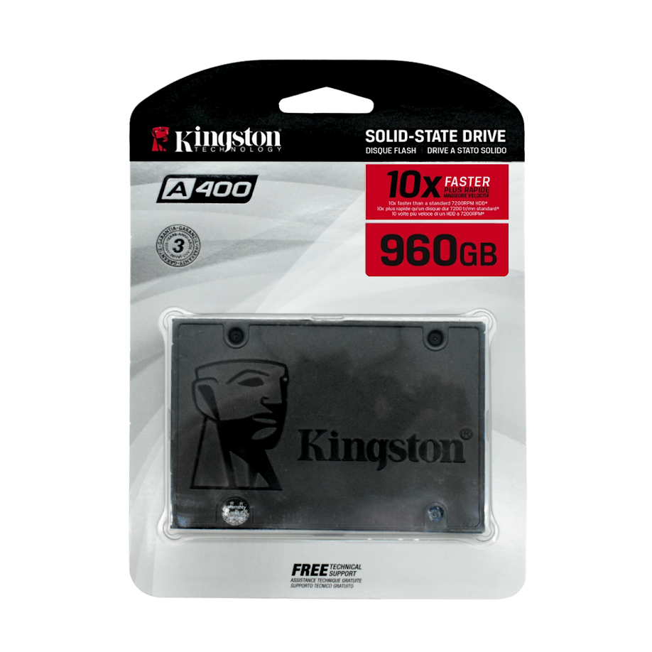 SUV400S37/960G Disco Duro de Estado Solido 960GB SA400S37/960G SATA3 / 2.5inch Marca Kingston