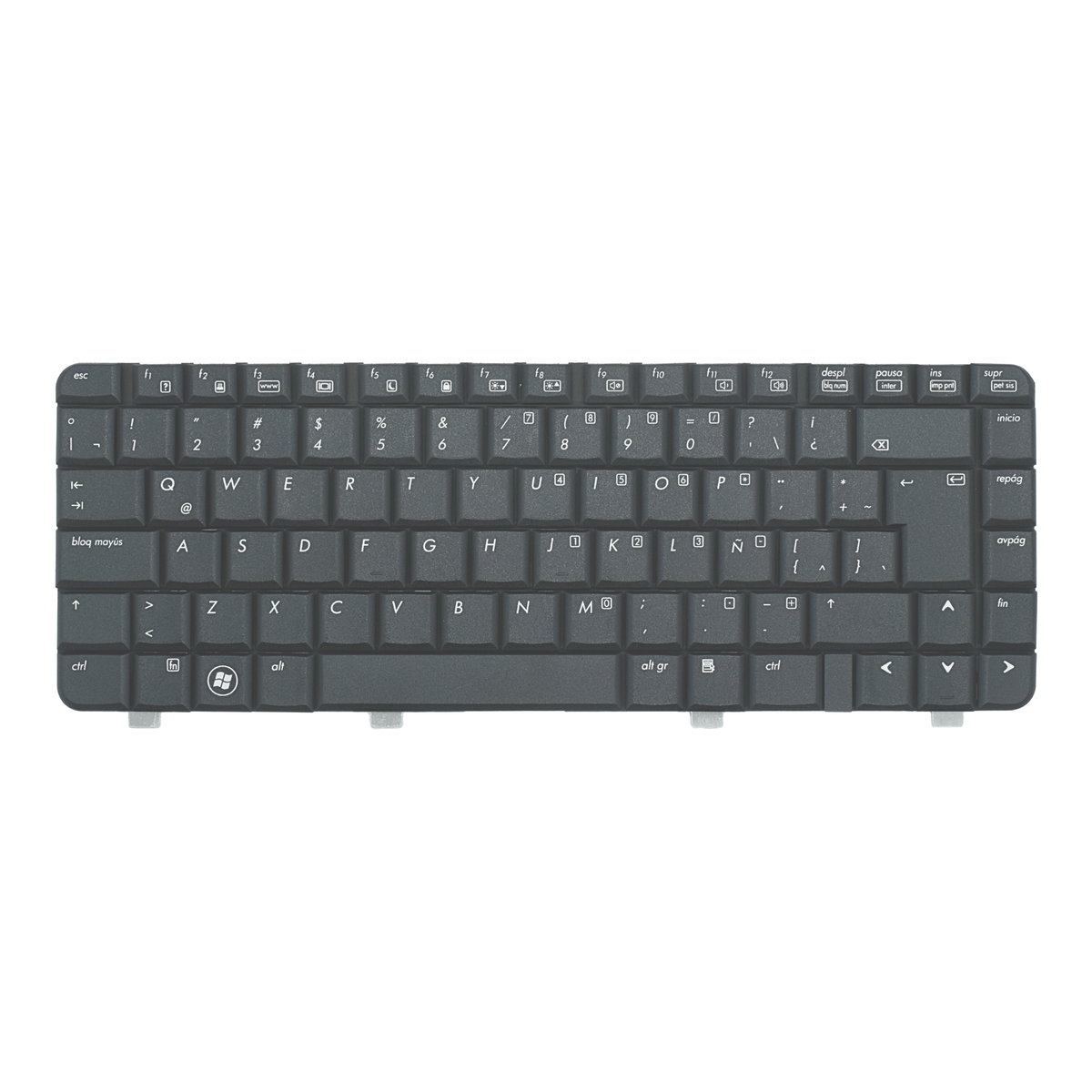 TEC001 Teclado color Negro (SP) para HP Pavilion Dv2000, Pavilion Dv2400, Presario V3000 - Tecnología AltérCo