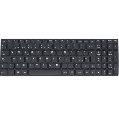 TEC002 Teclado color Negro (SP) para LENOVO G500 G505 G500A G510 G700 G700A G710 G710A (CON MARCO) - Tecnología AltérCo