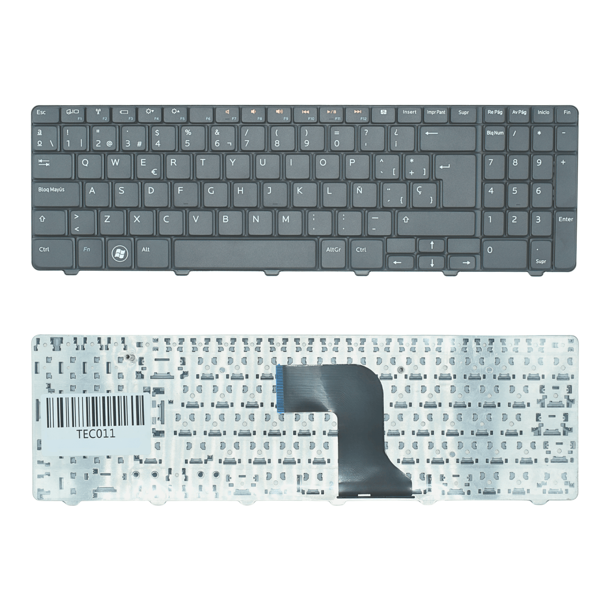 TEC011 Teclado color Negro (SP) para DELL Inspiron 15R (N5010) - Tecnología AltérCo