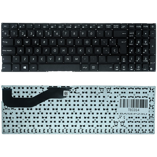TEC014 Teclado color Negro (SP) para ASUS X540 X540l X540la X540s