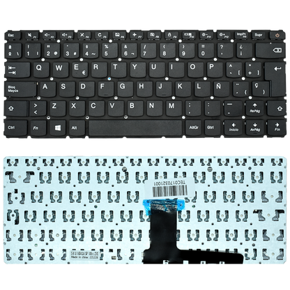 TEC017 Teclado color Negro (SP) para Lenovo Ideapad 110-14IBR 110-14AST 110-14ISK - Tecnología AltérCo