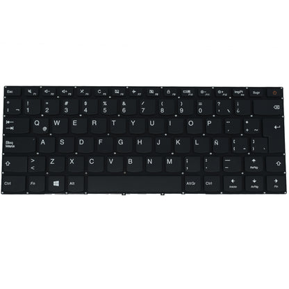 TEC017A Teclado color Negro (SP) para Lenovo Ideapad 110-14IBR 110-14AST 110-14ISK (Cable)