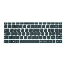 TEC020 Teclado color Negro (SP) para Lenovo IdeaPad 300-14IBR 300-14ISK 305-14IBD G40-30 G40-45 G40-70 G40-80 G41-35 (SILVER FRAME) - Tecnología AltérCo