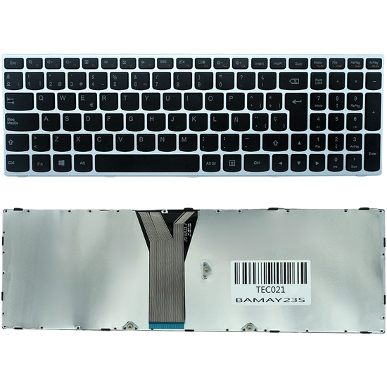 TEC021 Teclado para Lenovo 300-15IBR 300-15ISK 300-17ISK 305-15ABM 305-15IBD 305-15IBY 305-15IHW 500-15ACZ