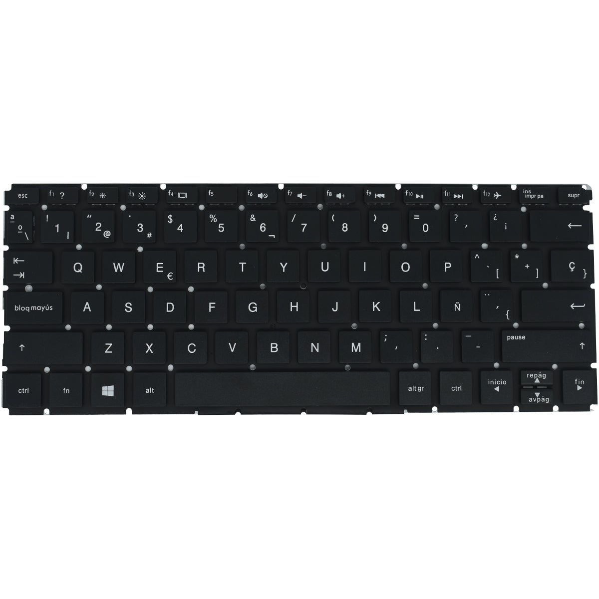TEC023 Teclado color Negro (SP) para HP Pavilion X360 11-u 11-u00 11-u100 11-u200 M1-u00