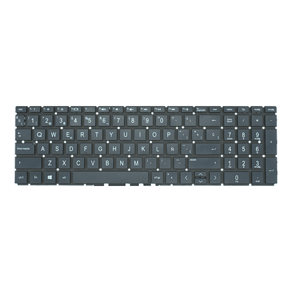 TEC029 Teclado color NEGRO (SP) para HP Pavilion 15-da0001la 15-da000 15-da - Tecnología AltérCo