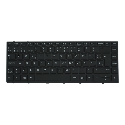 TEC033 Teclado color NEGRO (SP) para HP Probook 430 G5 440 G5 445 G5 - Tecnología AltérCo